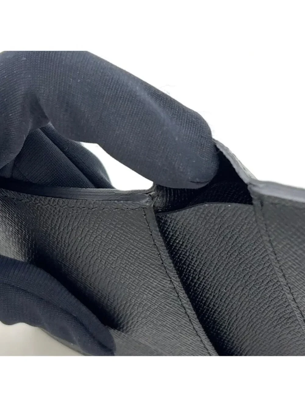 Louis Vuitton Portefeuille Multiple Damier Graphite Initialstamp Can Be Leather